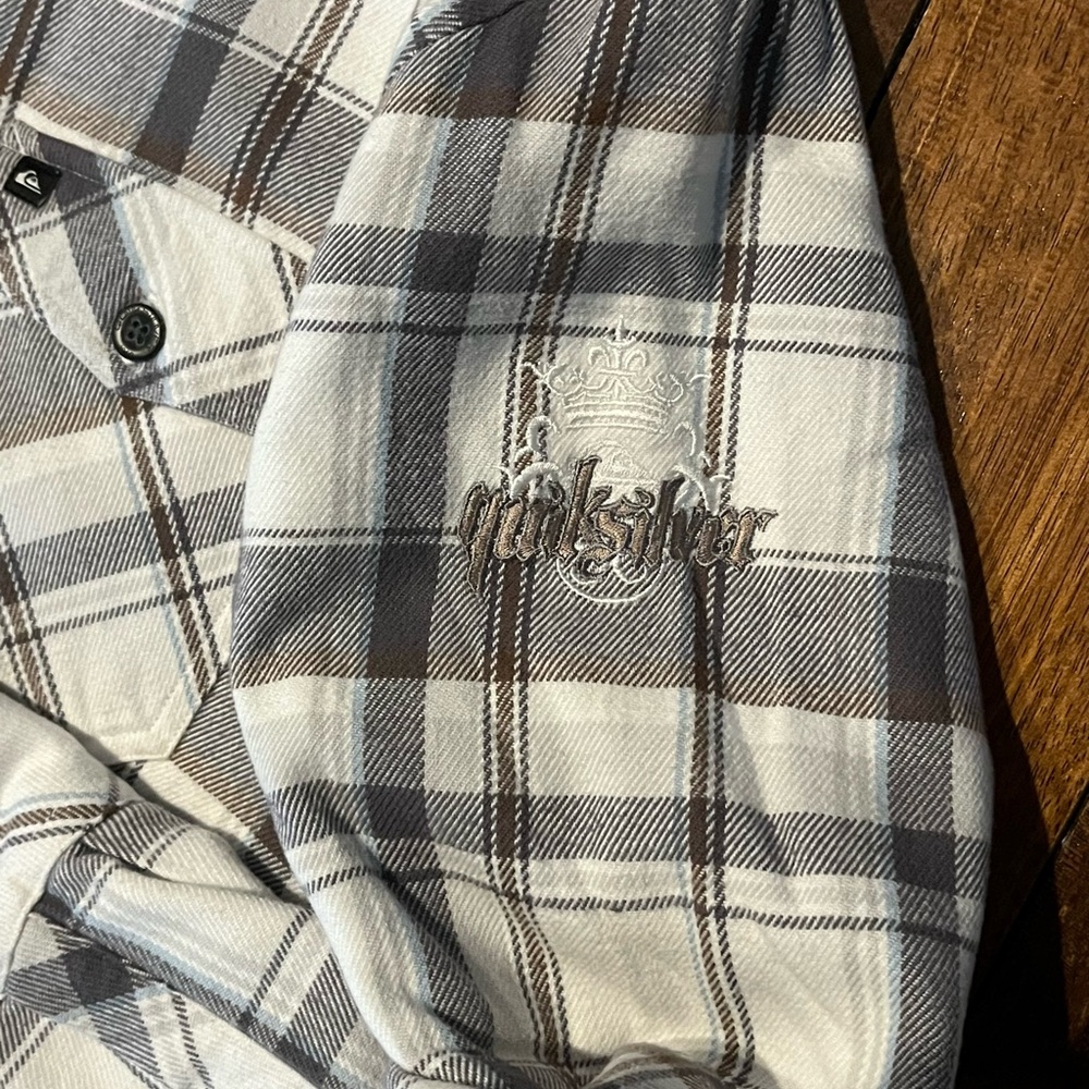 Plaid Button-Up Jacket - Picture 2 of 3